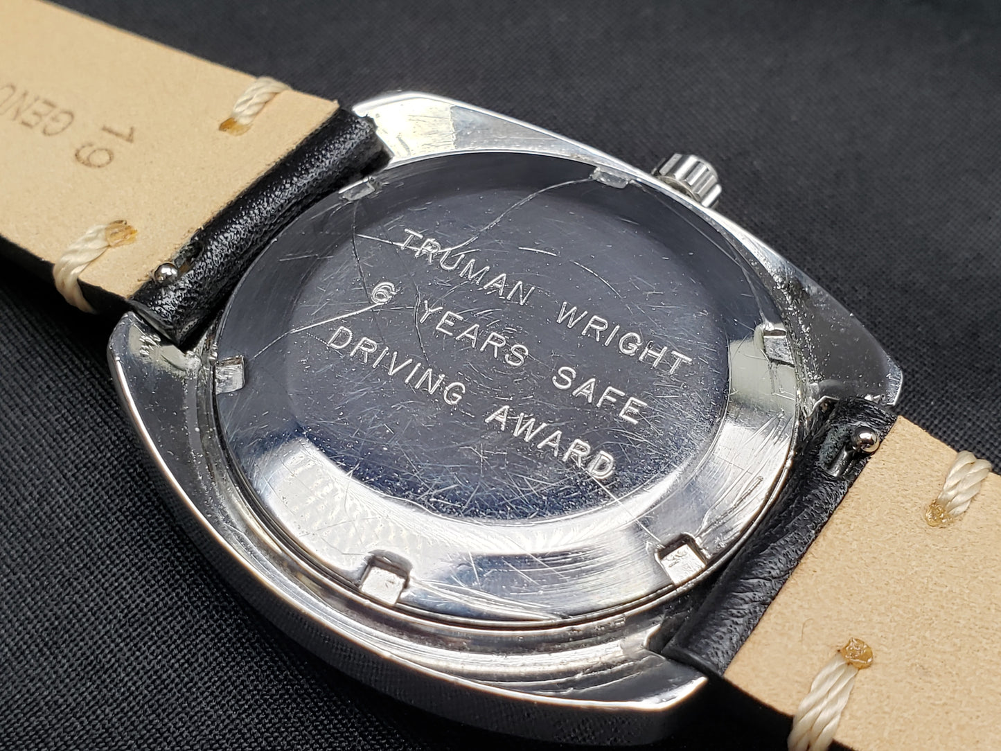 1973 Hamilton Auto Date Buccaneer Award Watch