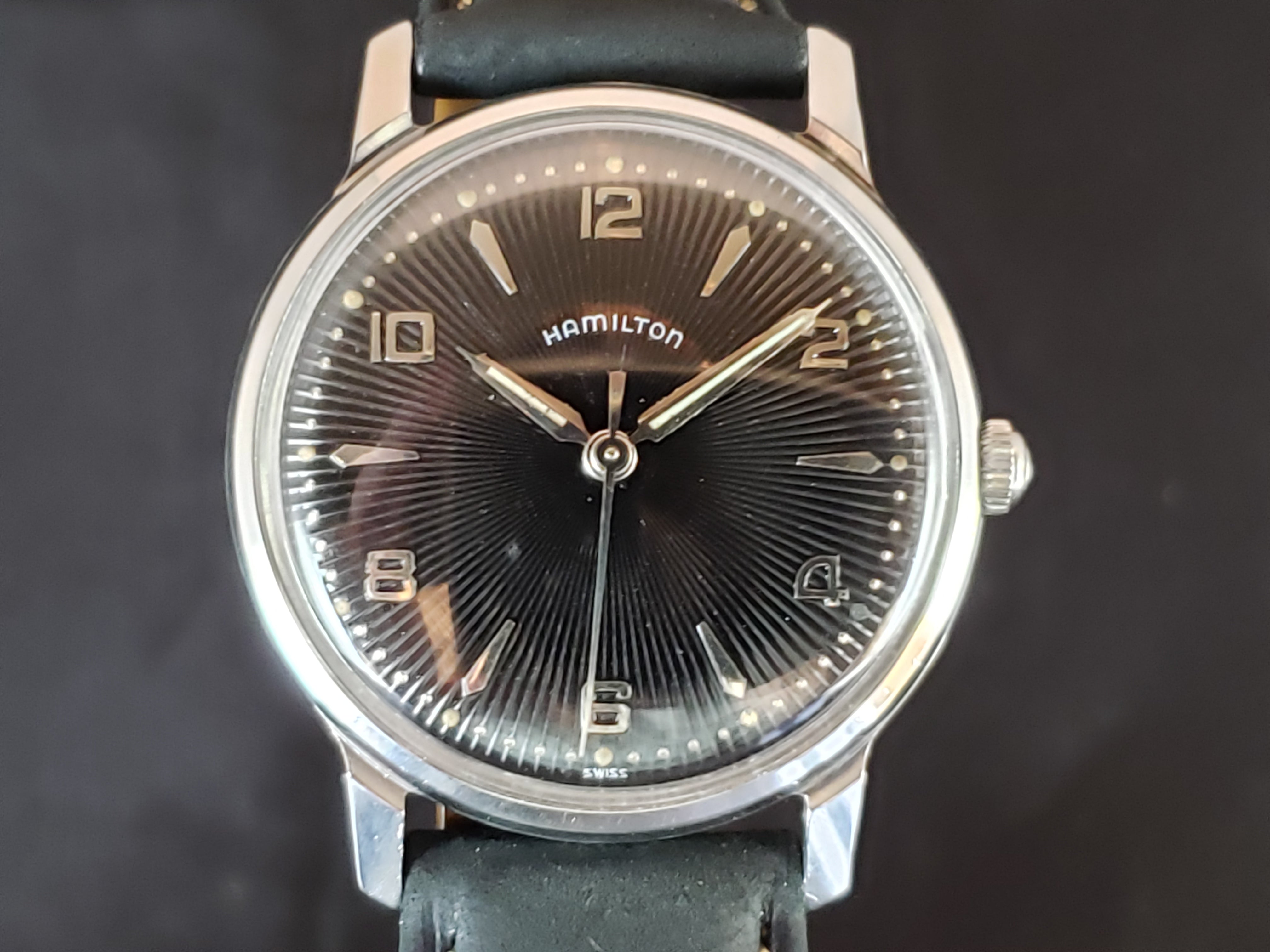 1958 Hamilton SeaGlo Wolfe Vintage Watches