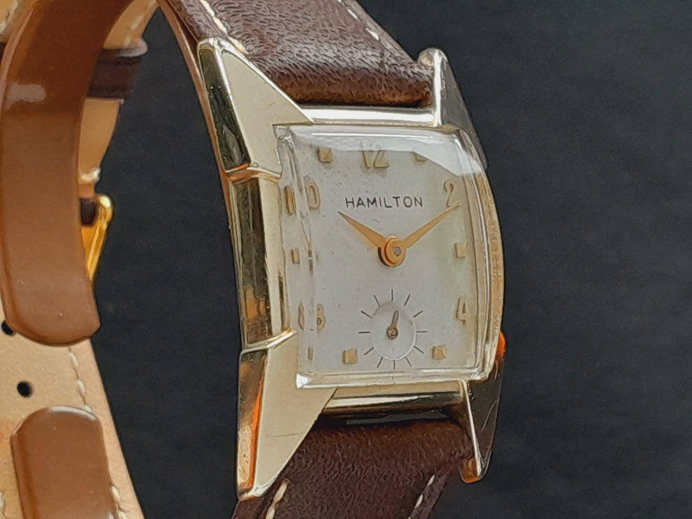 1955 Hamilton Clark — Restored & Serviced | WVW – Wolfe Vintage Watches