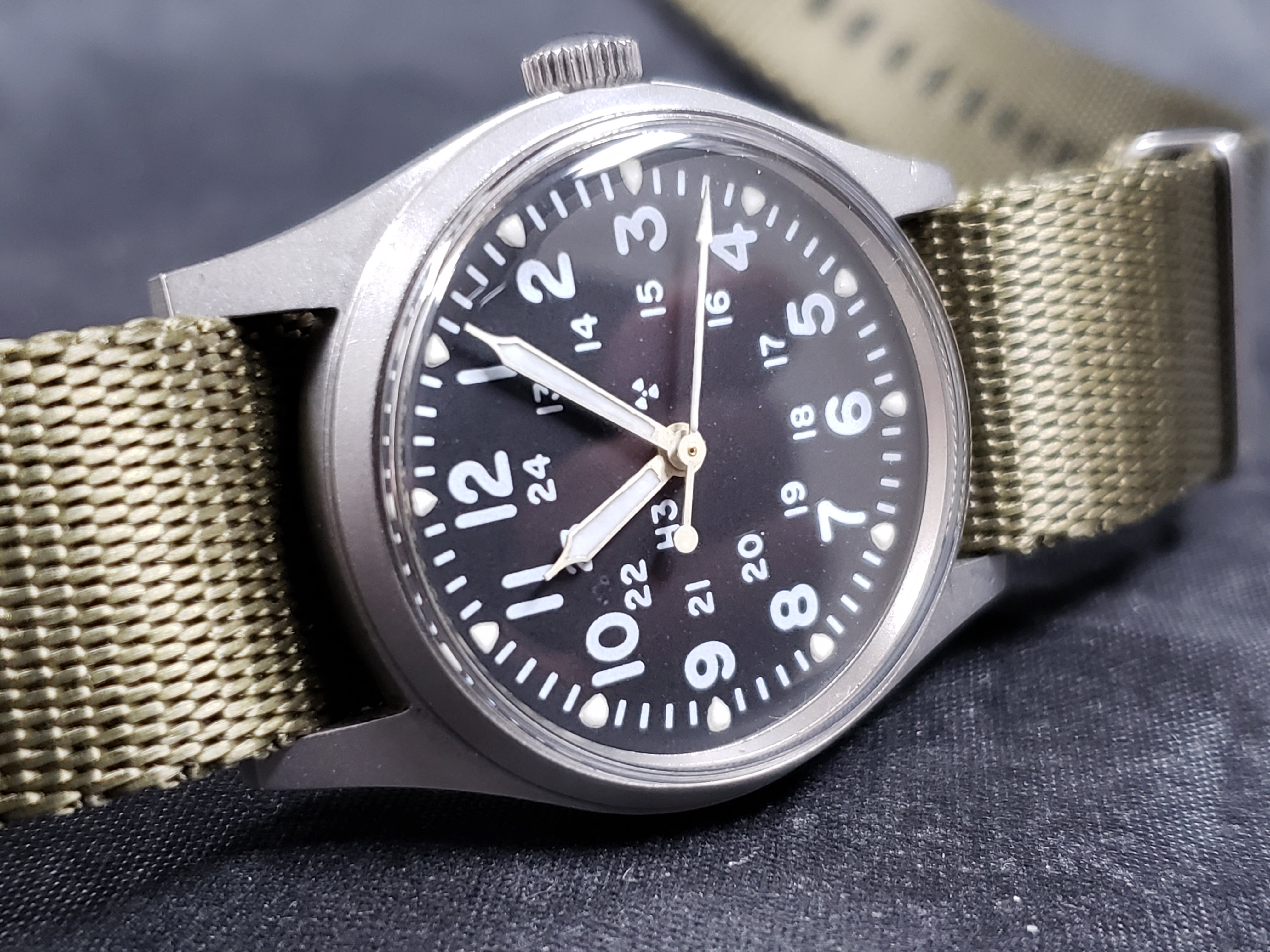 February 1983 Hamilton Mil W 46374B Wolfe Vintage Watches