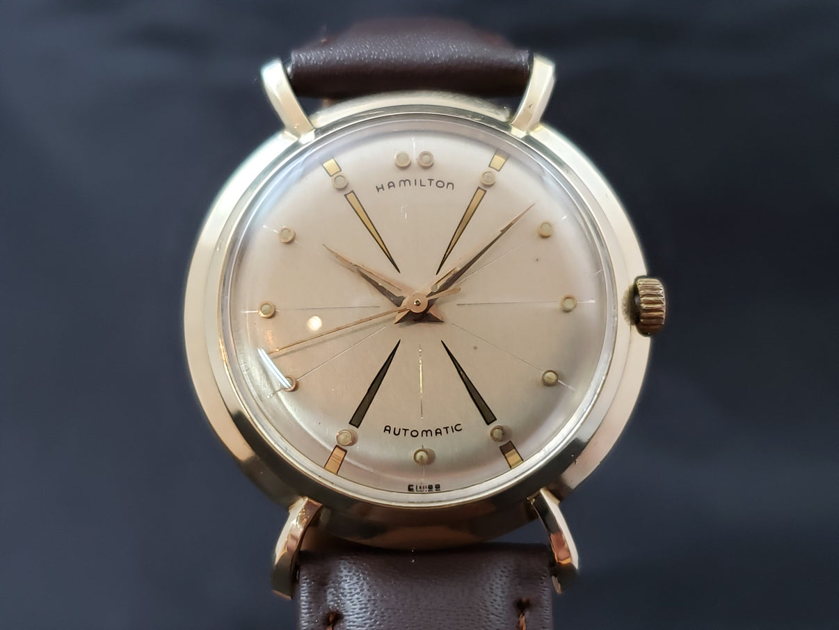 1955 Hamilton Automatic K454 "Sputnik" Wolfe Vintage Watches