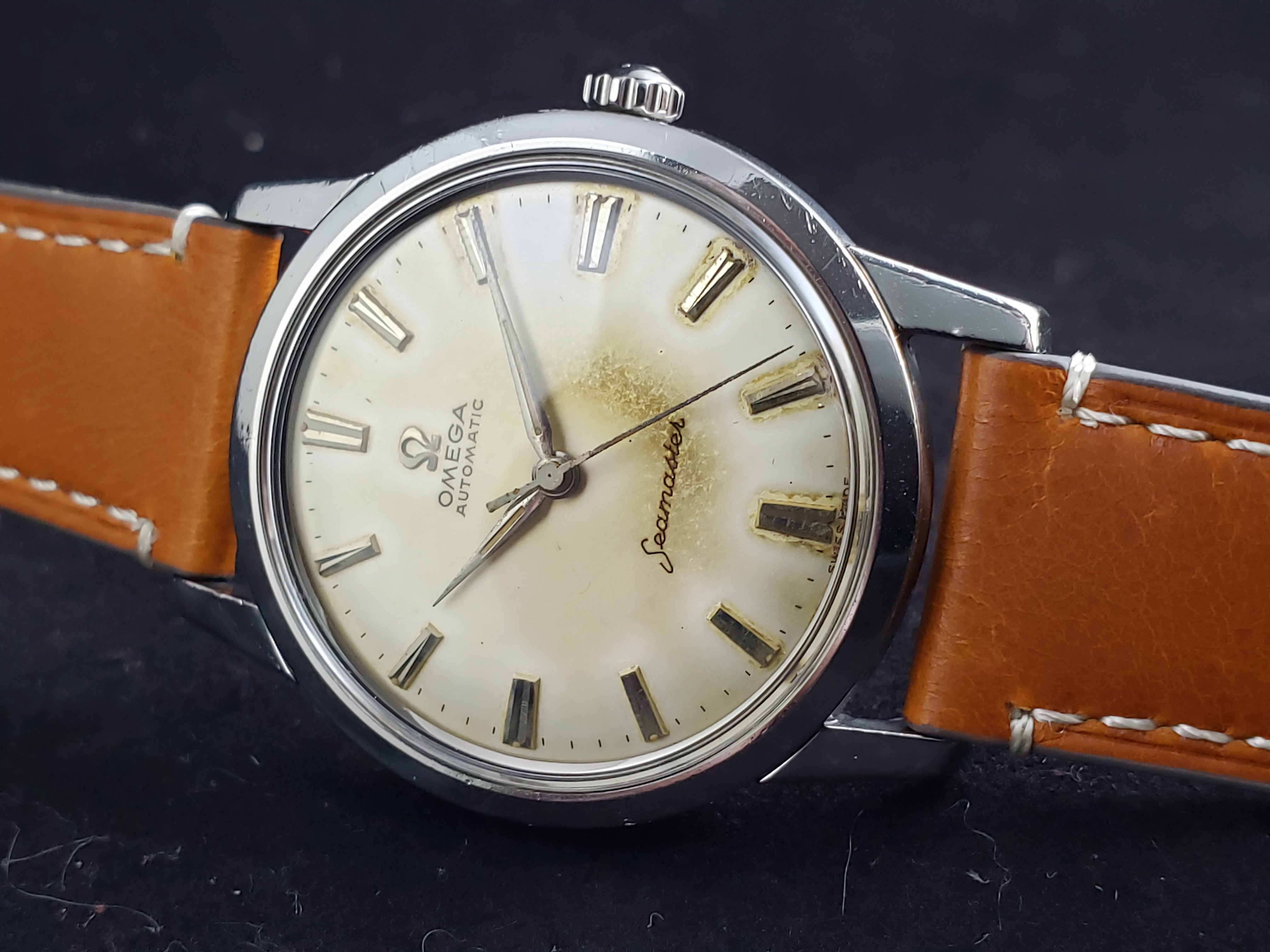 1960 Omega Seamaster Cal 591 Ref. 14704 SC-61 – Wolfe Vintage Watches