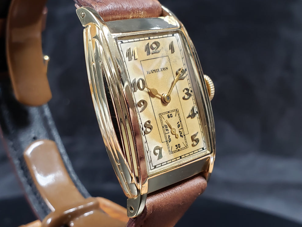 1935 Hamilton Drake Wolfe Vintage Watches
